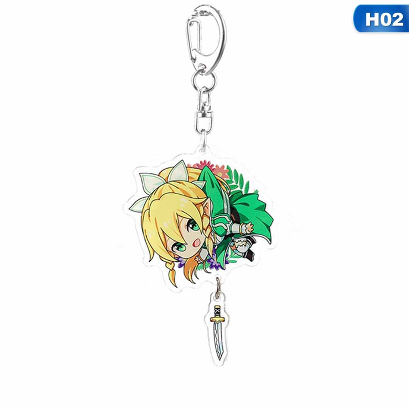 Móc Khóa Hình Nhân Vật Hoạt Hình Sword Art Online
