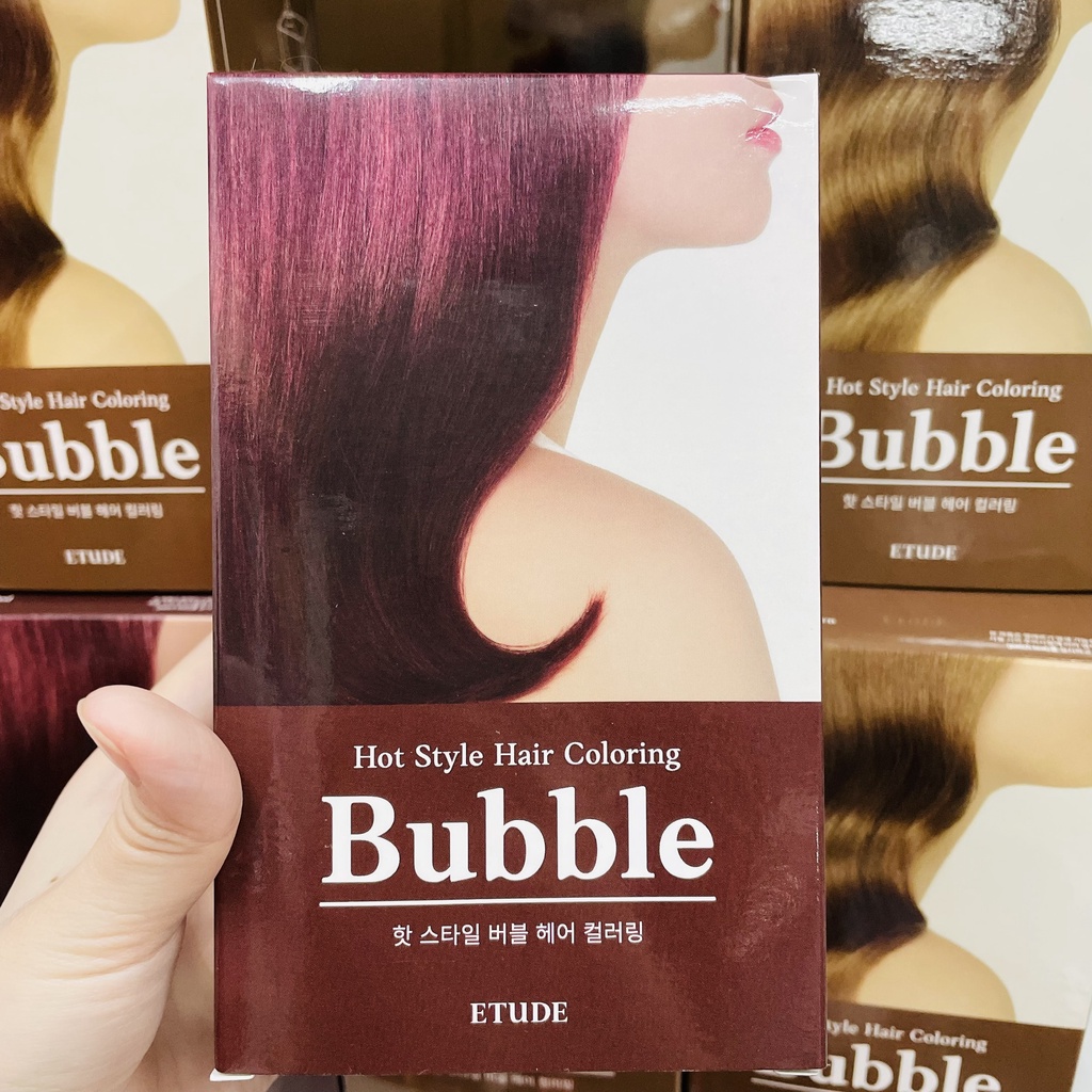 Nhuộm tóc dạng bọt Etude House Hot Style Bubble Hàn Quốc