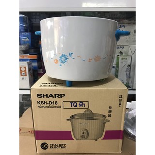 NỒI CƠM ĐIỆN NẮP RỜI SHARP KSH- D18 ( THÁI LAN)