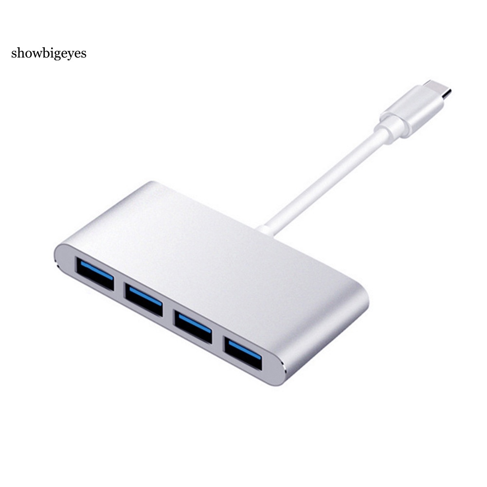 Bộ Chia 4 Cổng 5gbps 3.1 Type-C Sang Usb 3.0