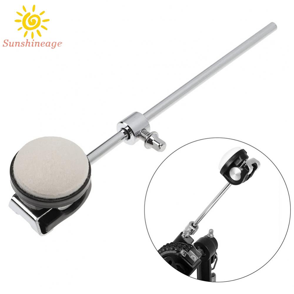 SUNAGE- ~Drum Pedal Beater Bass Drum Foot Beater Felt Hammer Head Percussion Instrument