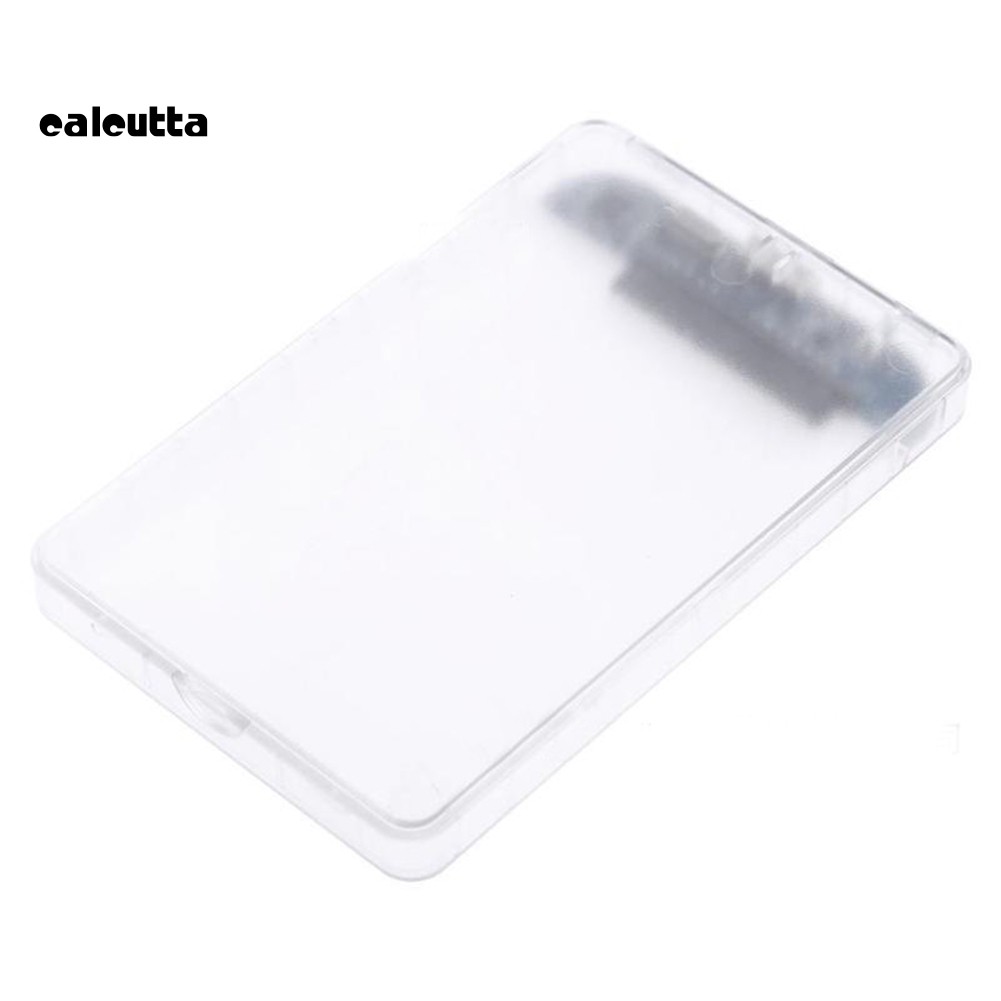 ✡DP✡2.5 Inch USB 3.0 SATA HDD Hard Disk External Enclosure Transparent Case Box