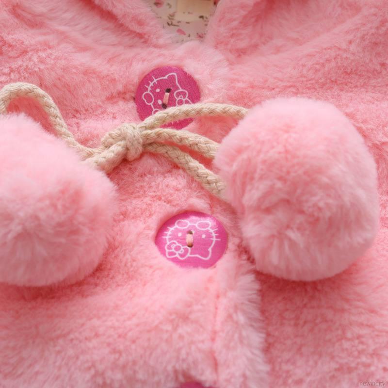 Áo choàng Hello Kitty cho bé gái