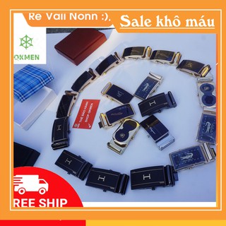 💖 💖mặt thắt lưng nam siêu đẹp, kiểu khóa lăn tự động - thép không gỉ cao cấp