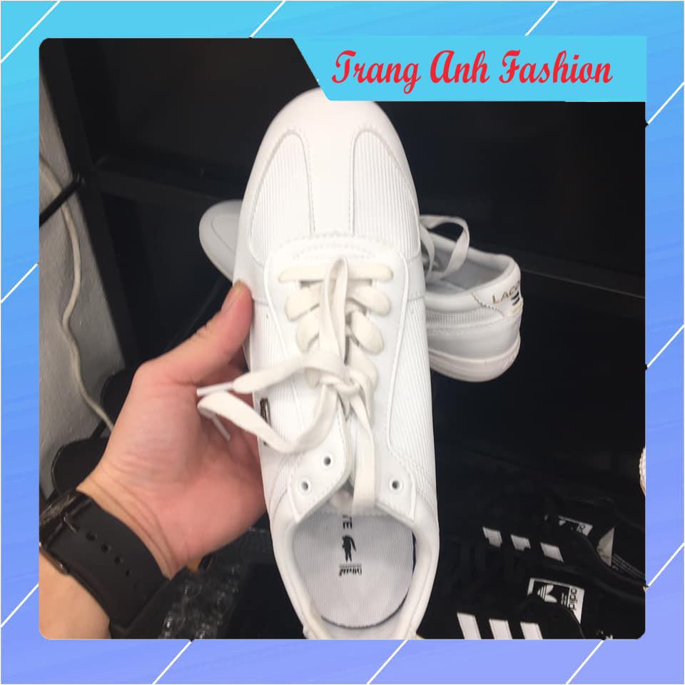 [Video tận cảnh ] Giày sneaker Lacoste trắng 1.1 - Trang Anh Fashion