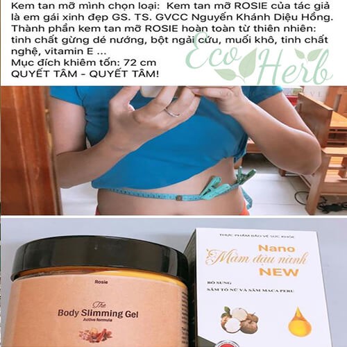 [CAM KẾT GIẢM!!]-Kem tan mỡ bụng Rosie đánh bay mỡ thừa, mờ rạn sáng da | BigBuy360 - bigbuy360.vn