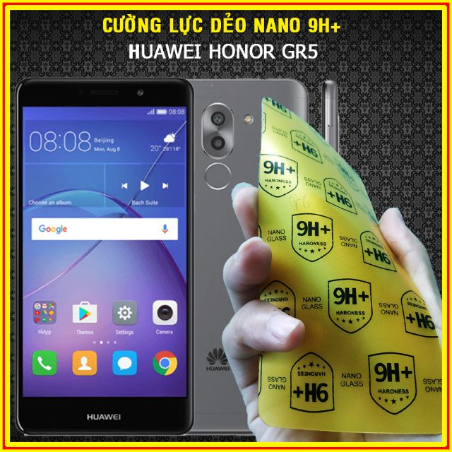 Dán cường lực nano Huawei Honor GR5 2017, GR5 Mini