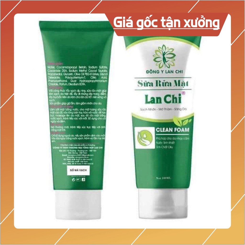 Sữa rửa mặt Lan Chi