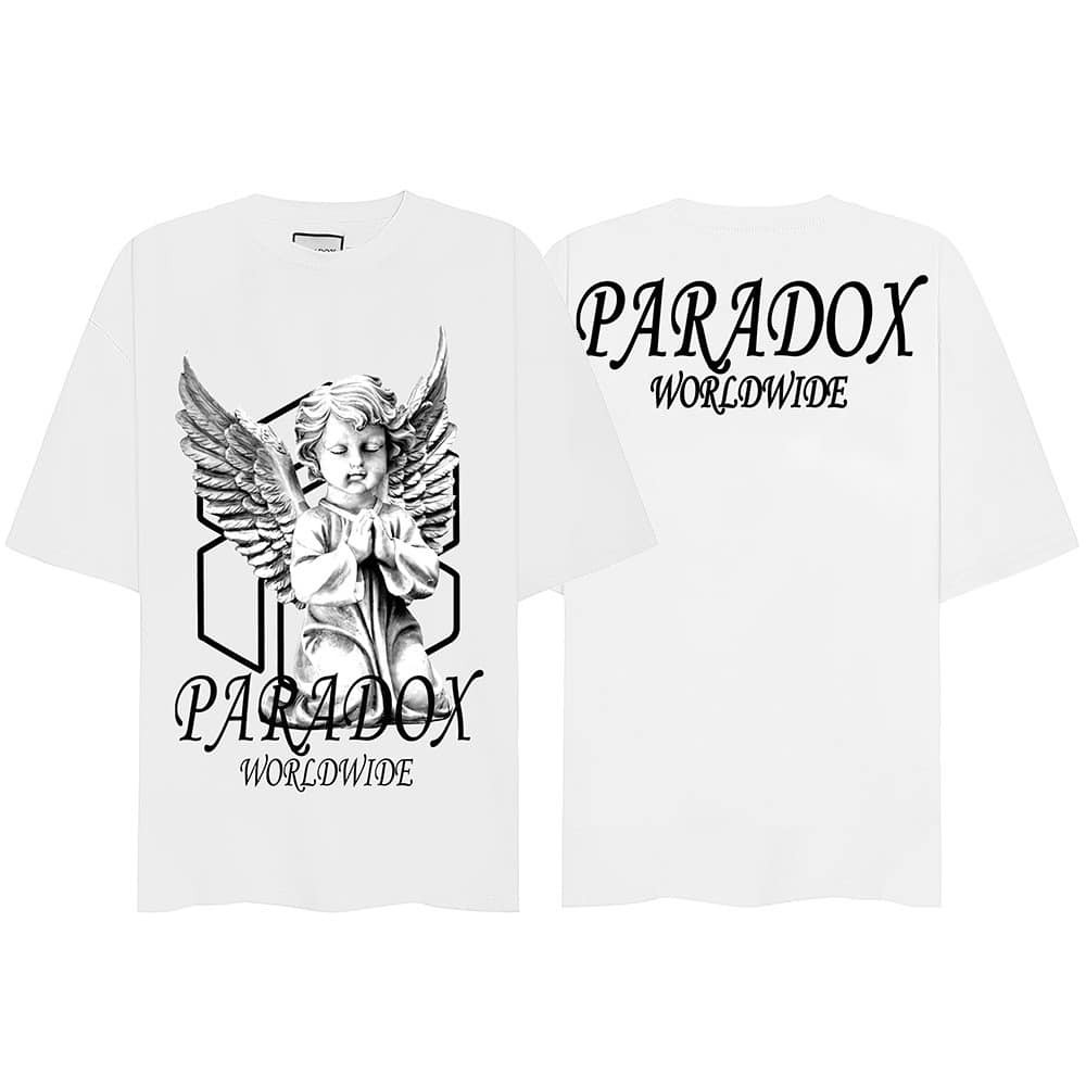 Áo thun Paradox INVOKE TEE 2 màu Áo ngắn tay không cổ Nam nữ Kun Shop