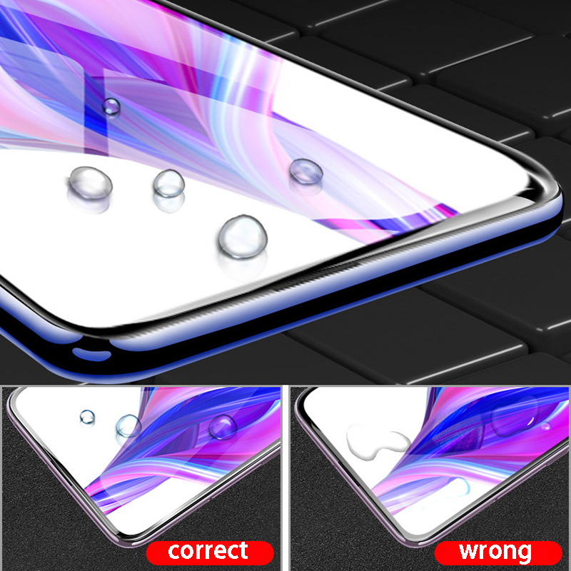 9D Full Glue Tempered Glass on for Huawei Honor 9X 9 X Premium Honor9x Pro 9xpro honor9 x 6.59 Screen Protector Protective Film