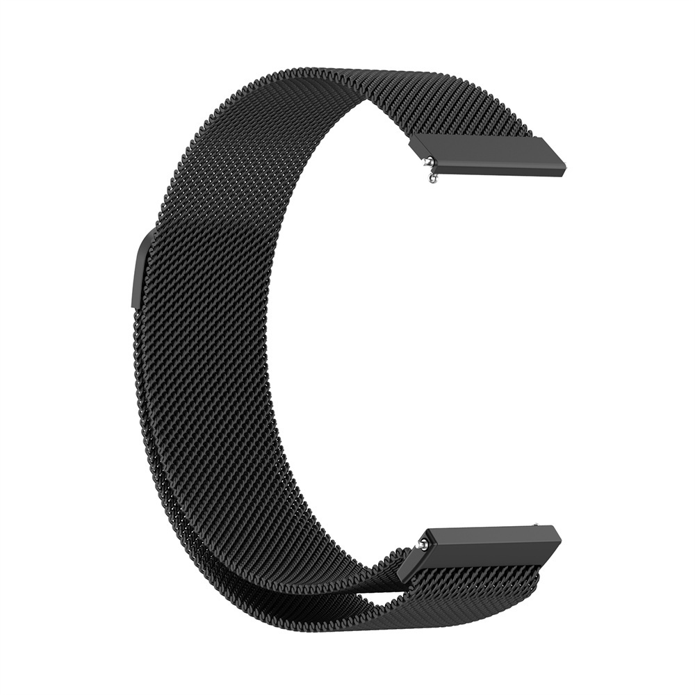 Dây Đeo Đồng Hồ Bằng Thép Không Gỉ 18mm Khóa Nam Châm Cho Realme Band 2