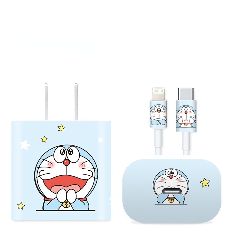 Miếng Dán Trang Trí Cục Sạc 5W 18W 20W Cho iPhone