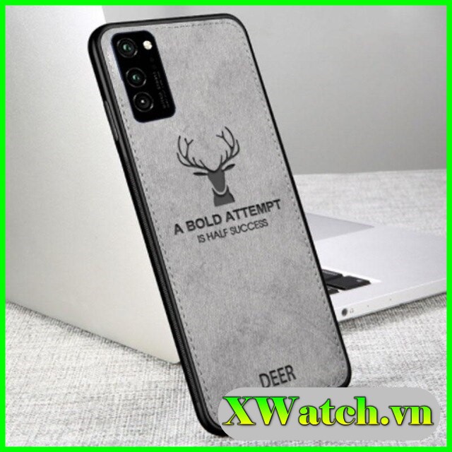 Ốp Lưng Vải Hươu Samsung Galaxy A22 M62 S21 plus S21 Ultra Note 10 Note 10+ Note 10 plus Note 10 lite J7 pro J7 prime