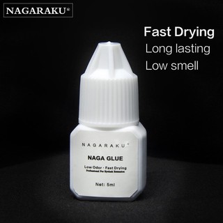 Keo dán nối mi NAGARAKU 5mL 1~2s 5m màu đen nhanh khô chuyên nghiệp không gây kích ứng