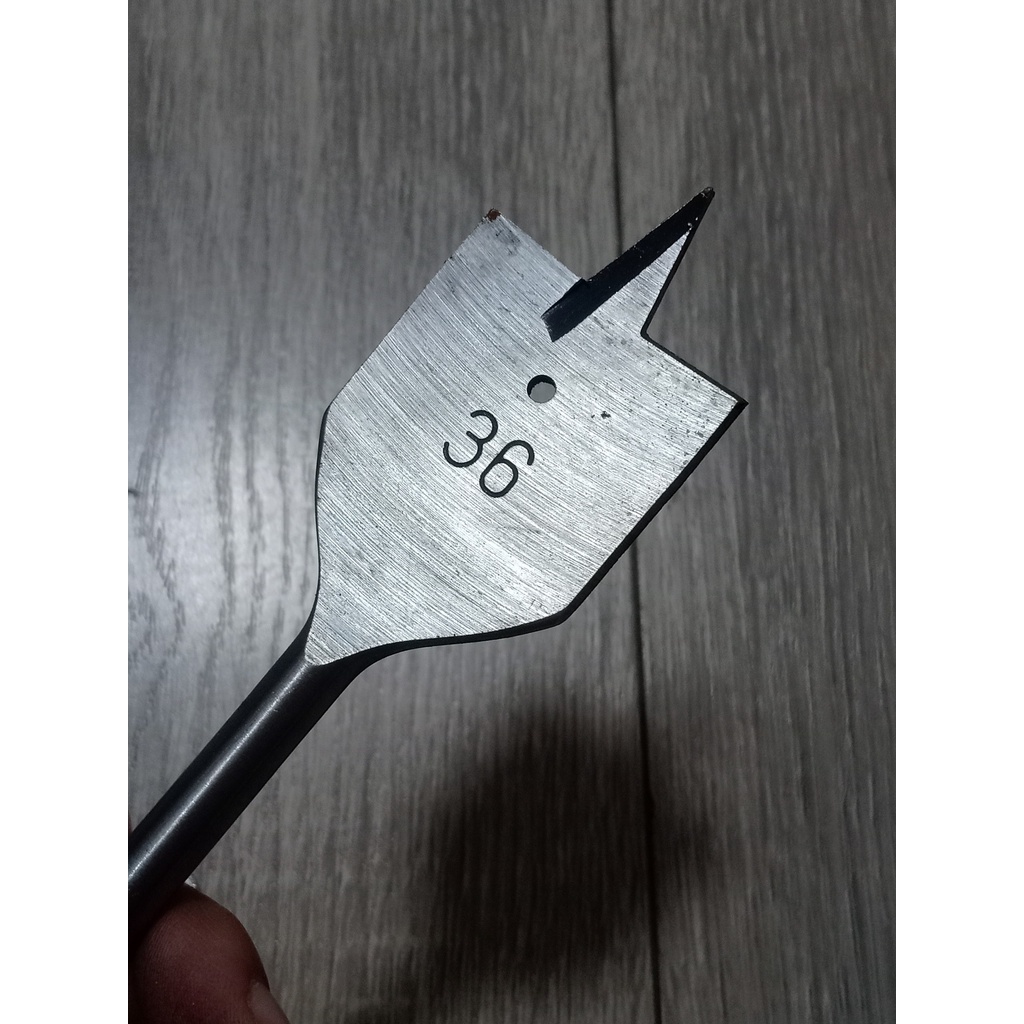 Mũi khoan gỗ đuôi cá, mũi khoét mang cá, mũi khoan gỗ dẹt Makita  PK MUK