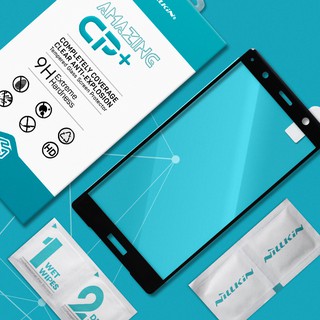 Cường lực Xperia XZ2 Premium hiệu Nillkin CP+ Full viền màu