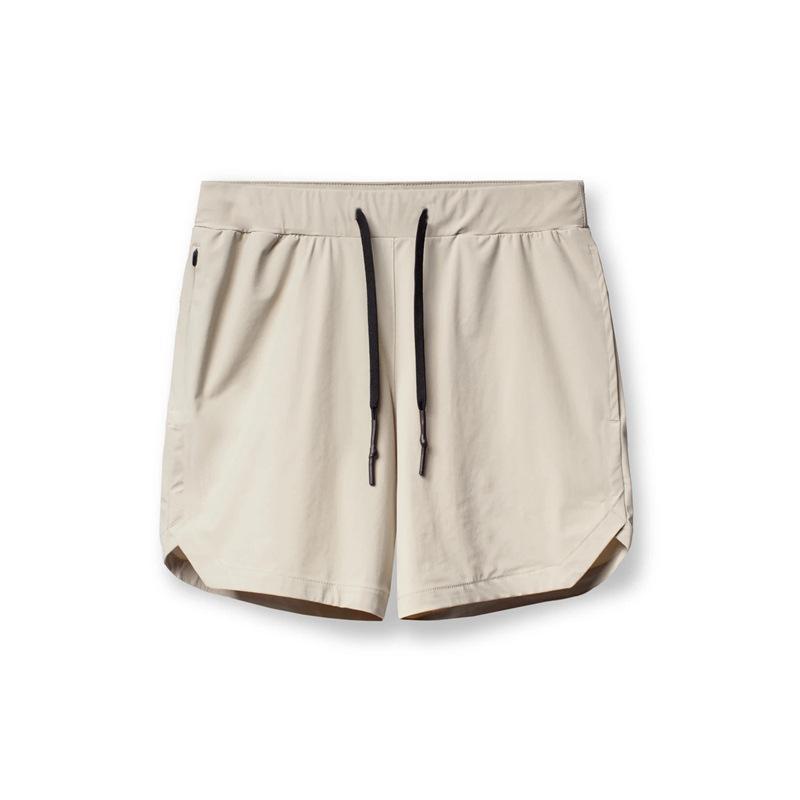 Quần Short Thể Thao Một Lớp Màu Trơn Mau Khô Thời Trang Nam