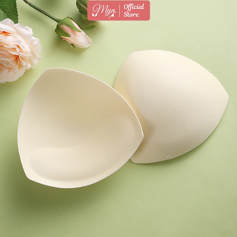 Đệm mút bra mềm - êm - đẹp hình tam giác nâng ngực MYN_UNDERWEAR