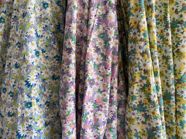 vải thô cotton 100% mềm mát may váy,áo