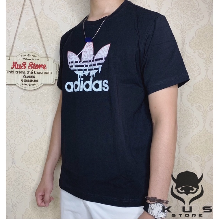 Áo Thun Nam Tay Ngắn Cổ Tròn Das Cỏ 3 Lá [Siêu Hot] Áo Phông Cộc Tay mùa Hè Cotton co giãn 4 chiều Cao Cấp, Trẻ Trung | BigBuy360 - bigbuy360.vn