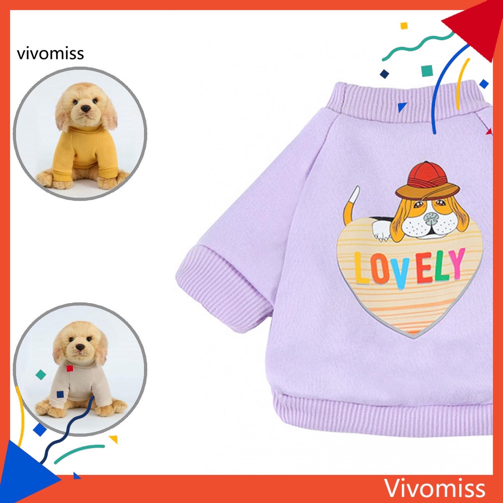 Áo sweater thời trang thu đông dễ thương cho thú cưng