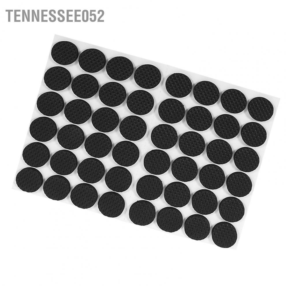 Tennessee052 48Pcs Black Non-slip Self Adhesive Floor Protectors Furniture Sofa Table Chair Rubber Feet Pads