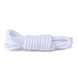 1pair Polyester Solid Shoelace Classic Round Shoelaces Casual Boots Lace