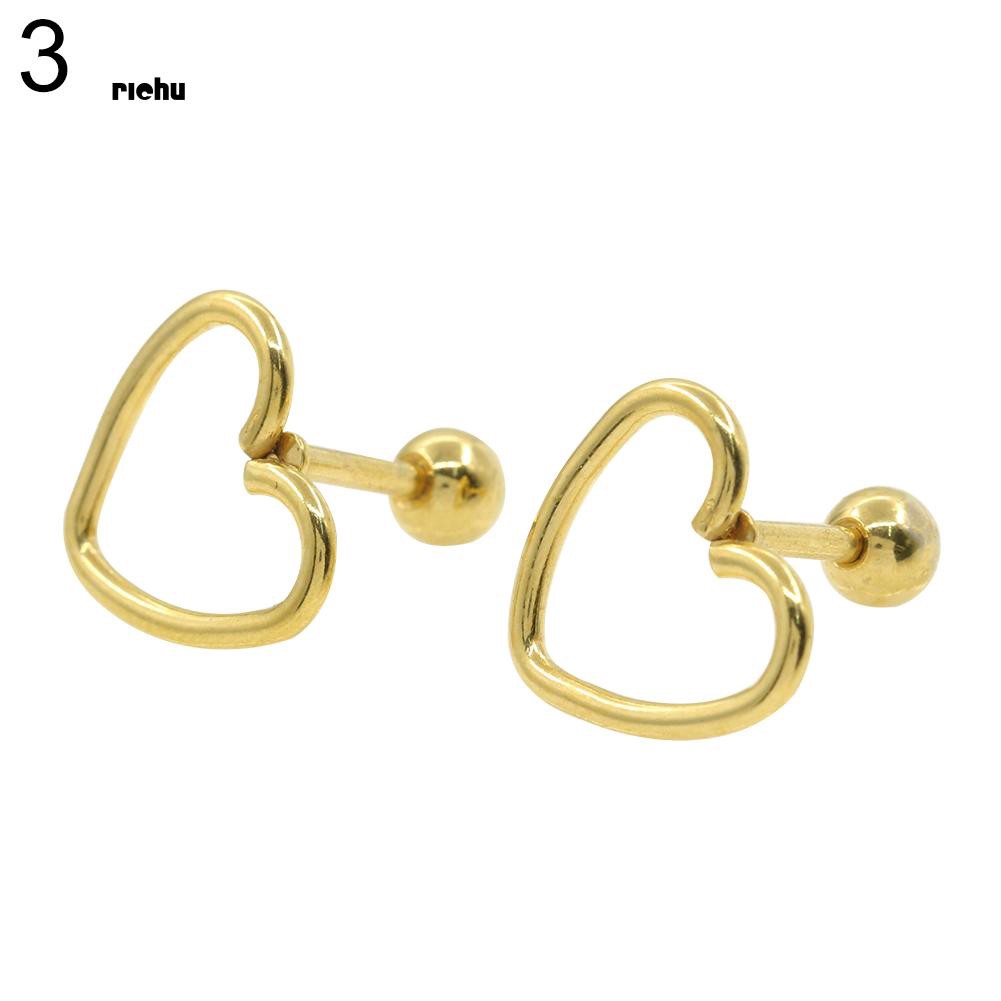 Đôi Khuyên Tai HìNh TráI Tim ThờI Trang Cho Nữ