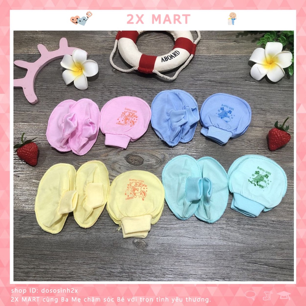 Sét bao tay,bao chân cho bé sơ sinh hàng Việt Nam