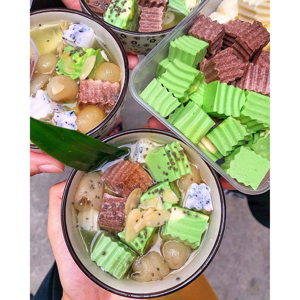Set Nguyên Liệu Nấu Chè Khúc Bạch