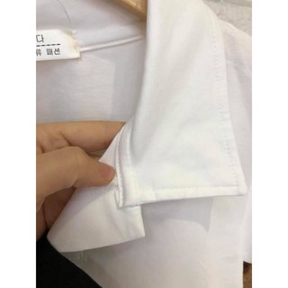 Áo Croptop Cổ Trụ PLO Unisex (4 Màu)