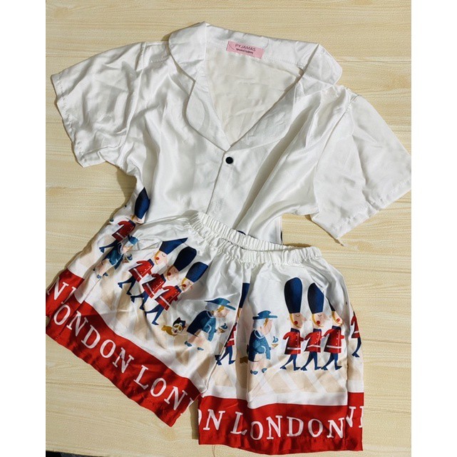 ♥️ SHOP UY TÍN ♥️Bộ Đồ Ngủ Lụa Lính Chì LonDon Siêu Sang Đồ Bộ Mặc Nhà Đồ Bộ Nữ