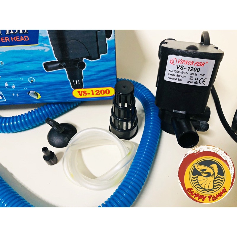 Máy bơm rời lọc nước  8W VIPSUN VS-1200