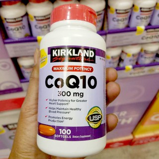 [Date 2.2025] Viên Uống Hỗ Trợ Tim Mạch Kirkland CoQ10 300mg 100 Viên