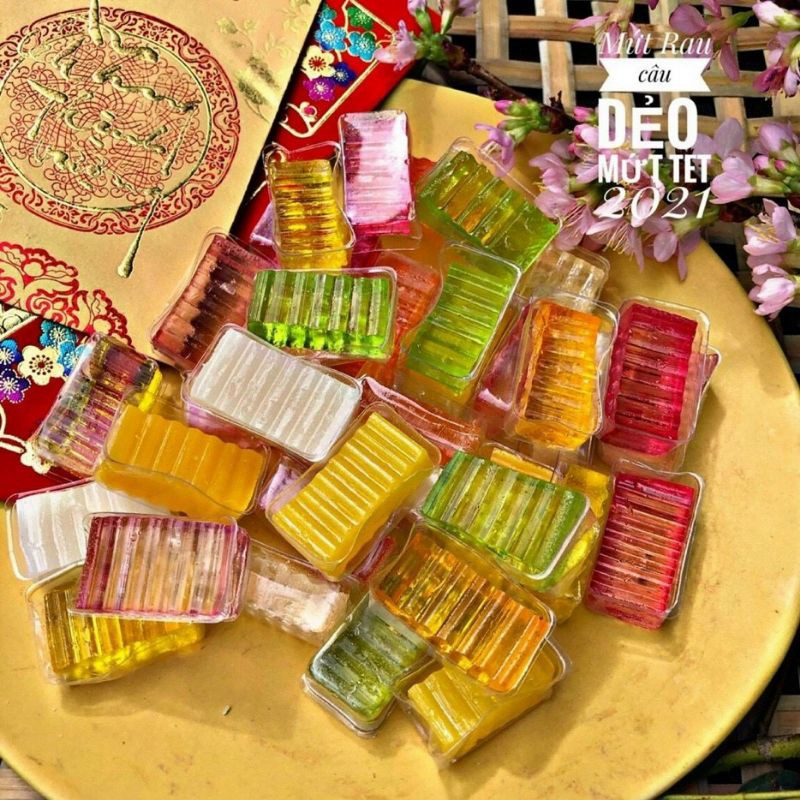 Mứt rau câu dẻo Kim Vân 1kg