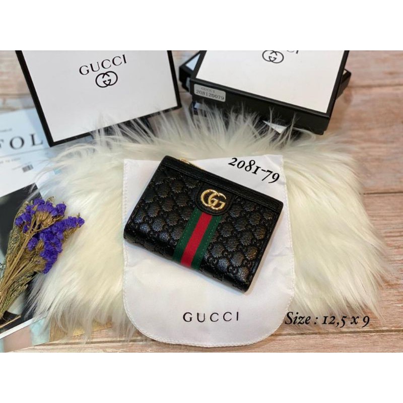 Ví Gucci Mini 2081 Gấp Gọn Tiện Lợi