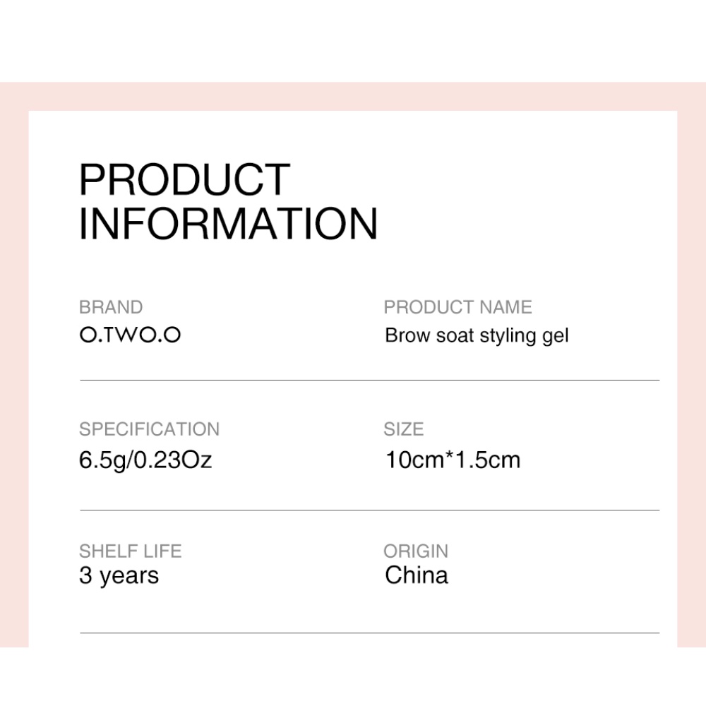 Kem tạo kiểu lông mày O.TWO.O không dễ nhòe tiện dụng
 | BigBuy360 - bigbuy360.vn