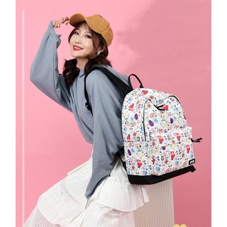 Ba lô BTS BT21 trắng