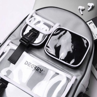 Balo Basic Backpack Degrey Xám - BBD Xám