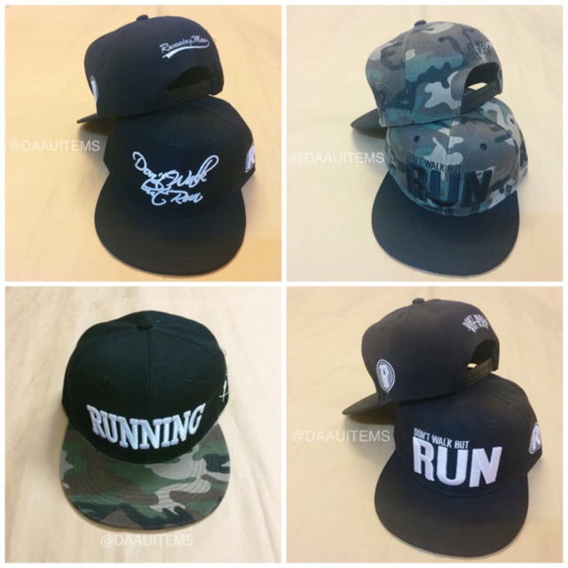 Mũ Snapback Running man