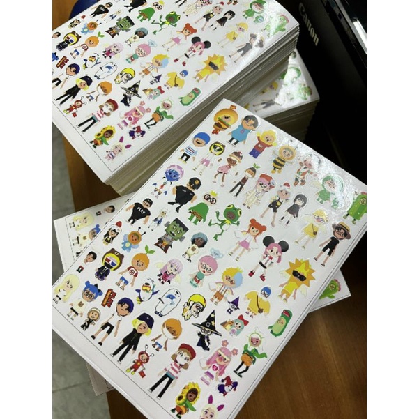Hình dán sticker các nhân vật nổi tiếng game play together