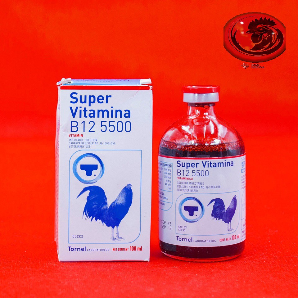 SUPER vitamin b12 5500 cho gà đá