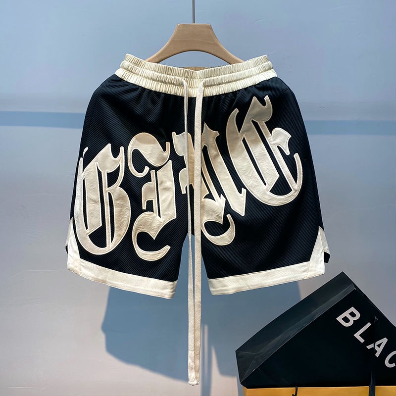 Quần Short Thể Thao Ống Rộng Thời Trang Mùa Hè Theo Phong Cách Hip Hop