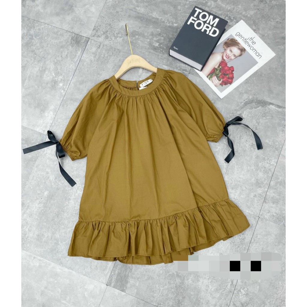 Váy thô dáng ngắn buộc Nơ Tay xinh xắn ( kèm ảnh thật, video ) | BigBuy360 - bigbuy360.vn