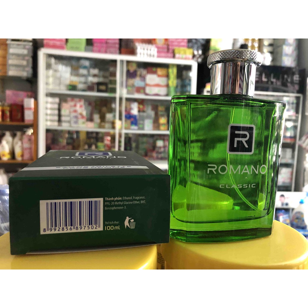 Nước hoa Nam Romano Classic 100ml