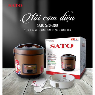 Nồi Cơm Điện SATO S30-30D 3L