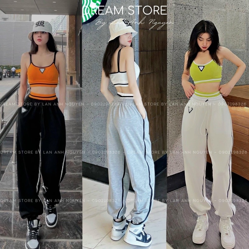 Set áo 2s cup + quần thể thao cạp cao