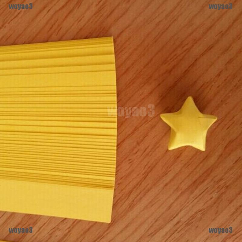 Giấy gấp sao origami nhiều màu☆