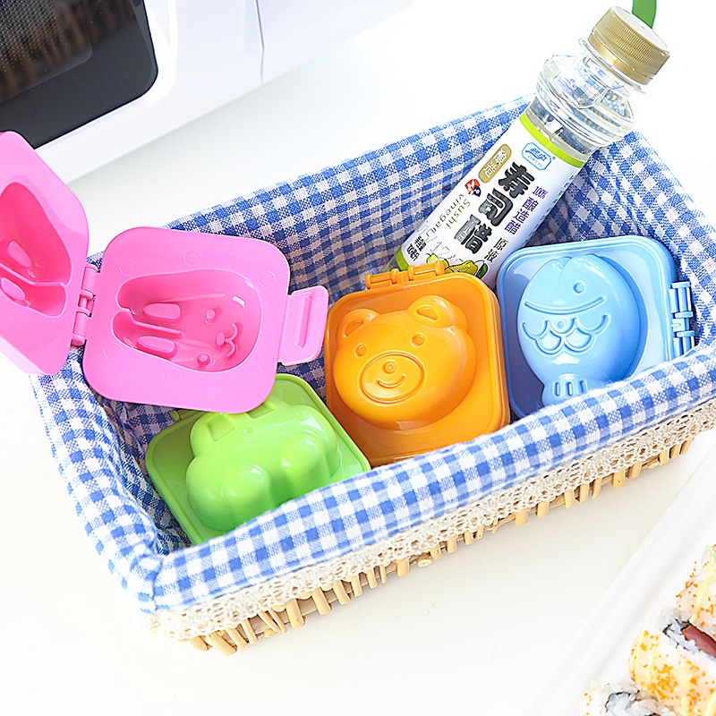 Khuôn Tạo Hình Cơm , Trứng ,Khuôn Làm Bánh hàng nội địa NHẬT cho bé