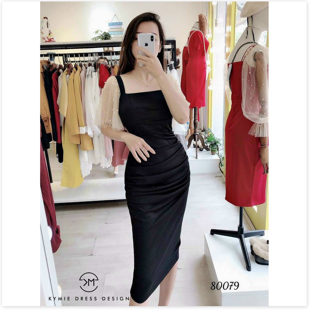 Đầm Umi phối lưới tôn dáng siêu đẹp cho các chị em KOKO MI STORE